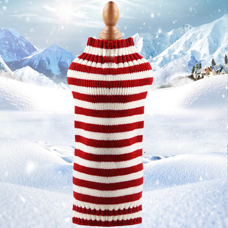 Cashmere Twisted Rope Dog Sweater | Warm Pet Clothes XS-XL – FurGlow Shop