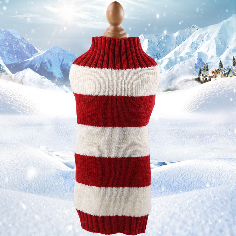 Cashmere Twisted Rope Dog Sweater | Warm Pet Clothes XS-XL – FurGlow Shop